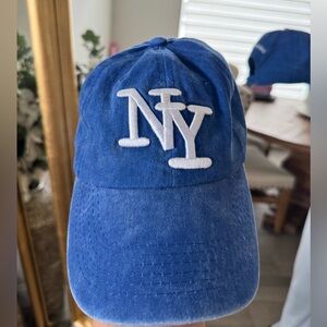 Blue Baseball Cap with NY Logo